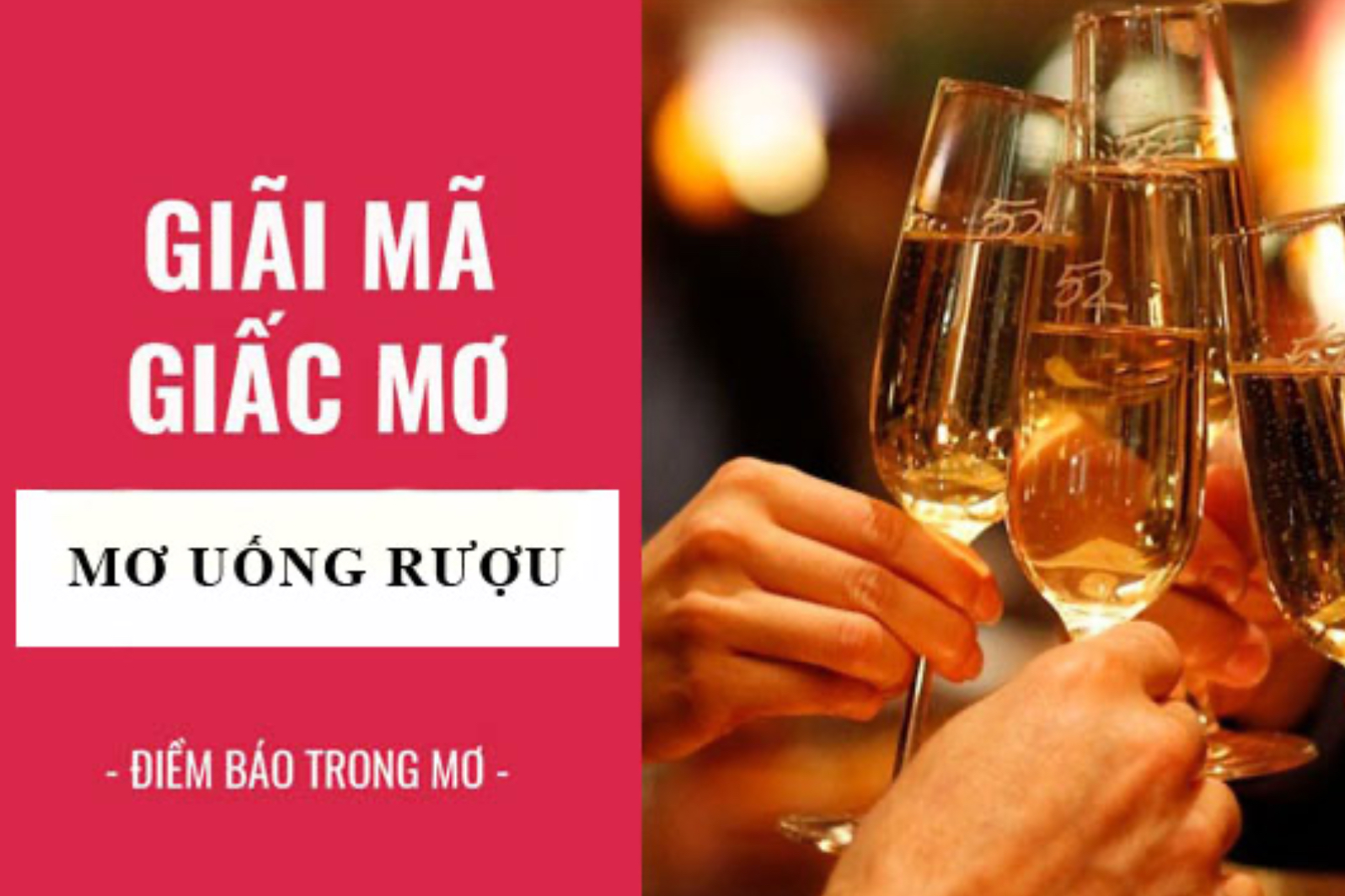 Tai Nhatvip để nhận các con số mơ thấy uống rượu mang lại