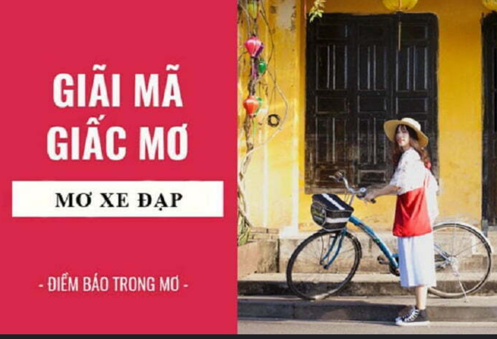 Mơ thấy xe đạp nên đánh đề nào và điềm báo tại Nhatvip?